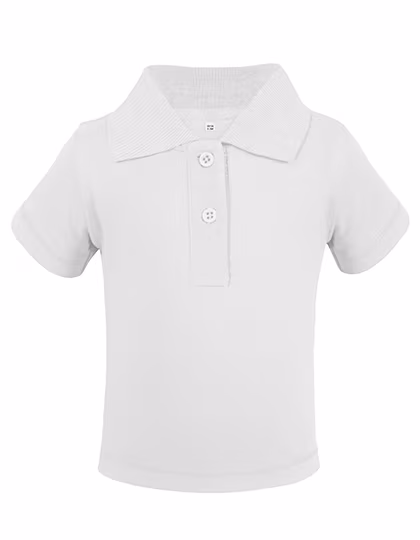 Link Kids Wear Bio-Baby Polo Teddy Kurzarm 01, White 62-68, X13003