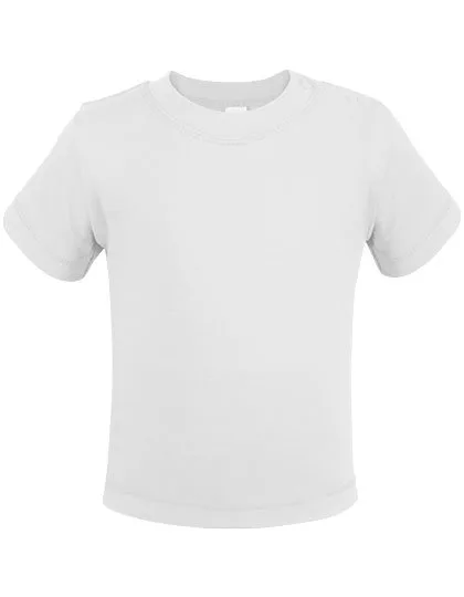 Link Kids Wear Bio-Baumwoll Kurzarm-T-Shirt Noah 01, White 62-68, X13120