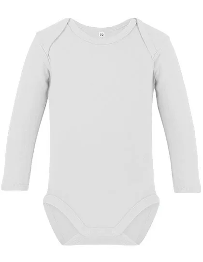 Link Kids Wear Langarm-Body aus Bio-Baumwolle Rebel 02, White 50-56, X21420