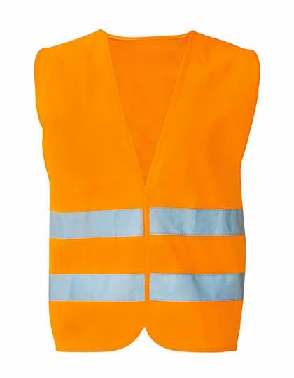 Printwear Certified Hi-Vis Vest with Reflective Stripes, Signal Orange M, X217