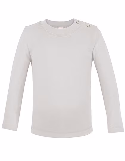Link Kids Wear Long-Sleeve Baby T-Shirt 100% Polyester, White 50-56, X806