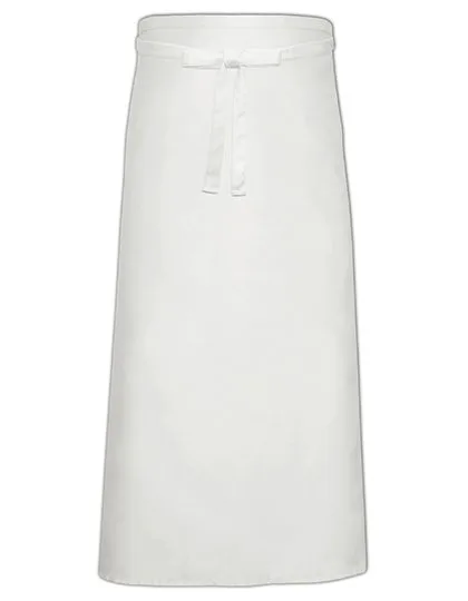 Link Kitchen Wear Bistro Apron XL made of Polyester-Cotton, White 120 x 100 cm, X961