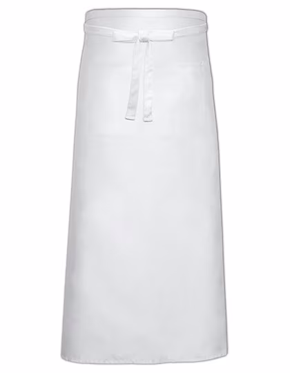 Link Kitchen Wear Tablier Bistro XL avec Poche Frontale, White 120 x 100 cm, X961T