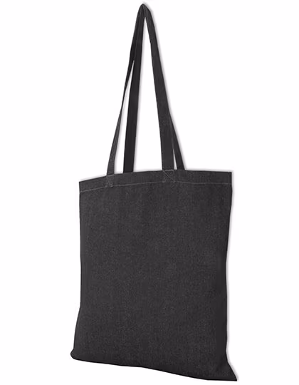 Link Kitchen Wear Sac en Jean avec Longues Poignées en, Black 42 x 38 cm, X963