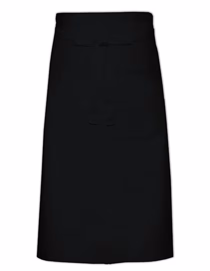 Link Kitchen Wear Chef Apron with Pocket and Twill Pattern, White 100 x 70 cm, X970T