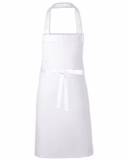 Link Kitchen Wear Sublimation Apron made of 100% Polyester, White 73 x 80 cm, X972