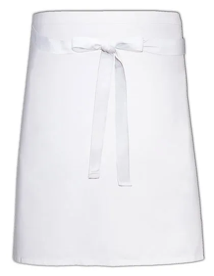 Link Kitchen Wear Grembiule per Sublimazione con Cuciture Rinforzate, White 90 x 50 cm, X976