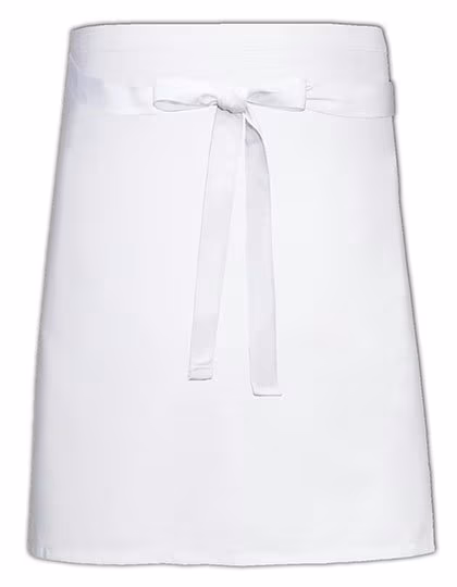 Link Kitchen Wear Sublimations-Schürze mit verstärkten Nähten, White 90 x 50 cm, X976