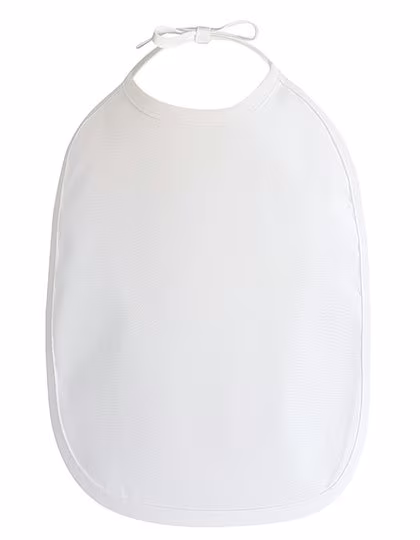Link Kids Wear Baby Bib White 28 x 24 cm (X982), X982