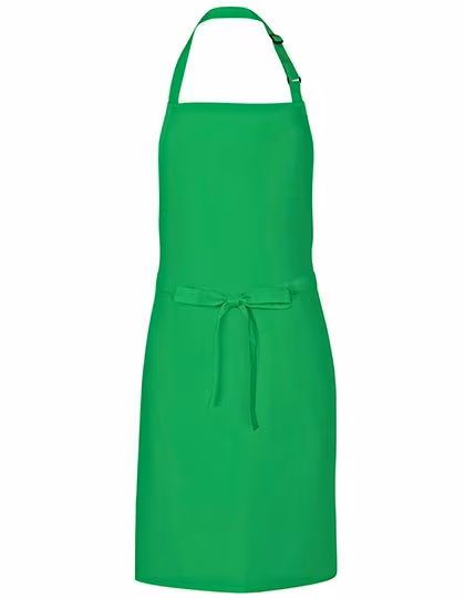 Link Kitchen Wear Bib Apron made of Twill with Neck Loop, Black 72 x 85 cm, X986