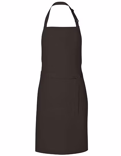 Link Kitchen Wear Tablier à Bavette avec Boucle de Cou Réglable, Black 72 x 85 cm, X987