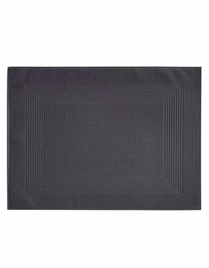 Vossen Duschvorleger Zwirnfrottier 50x70 cm, Dark Grey 50 x 70 cm, XF501