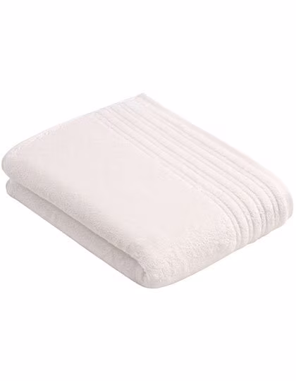 Vossen Fairtrade Badetuch 100x150 cm Baumwolle, White 100 x 150 cm, XF9024B