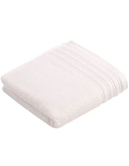 Vossen Fairtrade Bio-Baumwolle Duschtuch 67x140 cm, White 67 x 140 cm, XF9024D