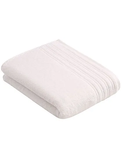 Vossen Serviette en Coton Fairtrade 50 x 100 cm, White 50 x 100 cm, XF9024H