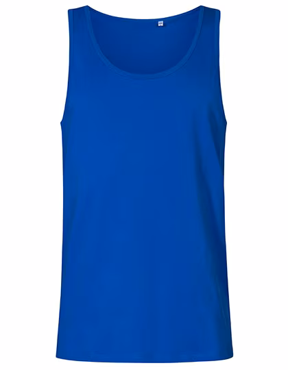 X.O by Promodoro Ärmelloses Herren Tanktop aus Baumwolle, Azur Blue S, XO1450