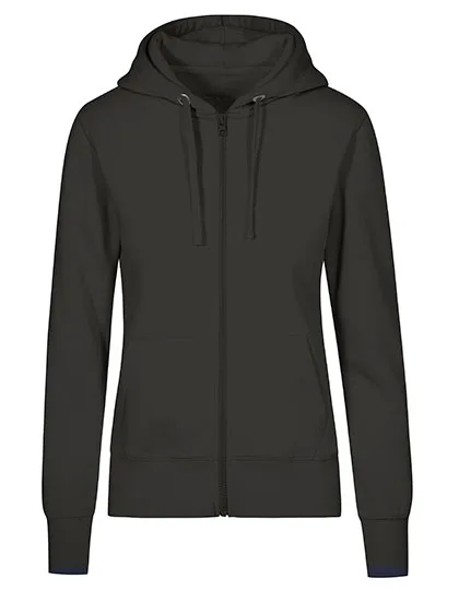 Zip-Hoodie mit tailliertem Schnitt für Damen
