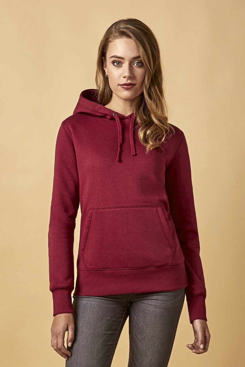 X.O by Promodoro Hoodie mit Doppelkapuze und Taschen für Damen, Azur Blue XS, XO1781
