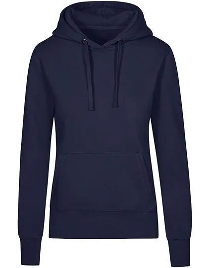 X.O by Promodoro Hoodie mit Doppelkapuze und Taschen für Damen, French Navy XS, XO1781