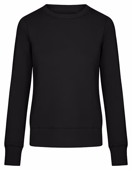X.O by Promodoro Langarm Sweatshirt mit Elasthanbündchen, Black S, XO1790