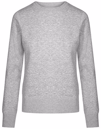 X.O by Promodoro Langarm Sweatshirt mit Elasthanbündchen, Heather Grey XS, XO1790