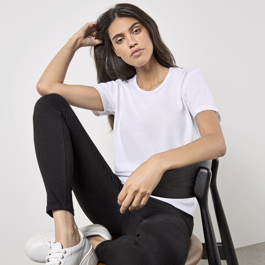 Xpres Sublimations-T-Shirt mit Rundhalsausschnitt, White M (12-14), XP523