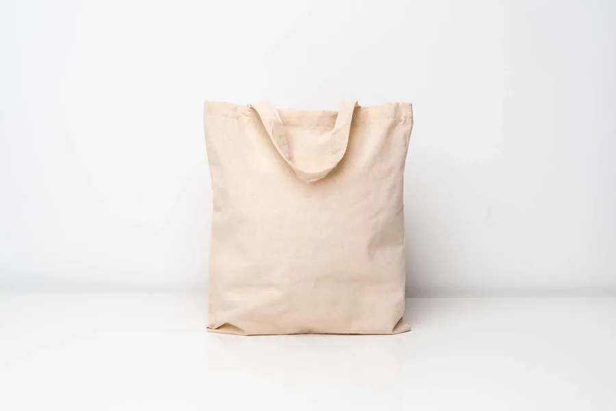 Printwear Baumwolltasche Midi mit Henkellänge 29 cm, Natural ca. 28 x 32 cm, XT006