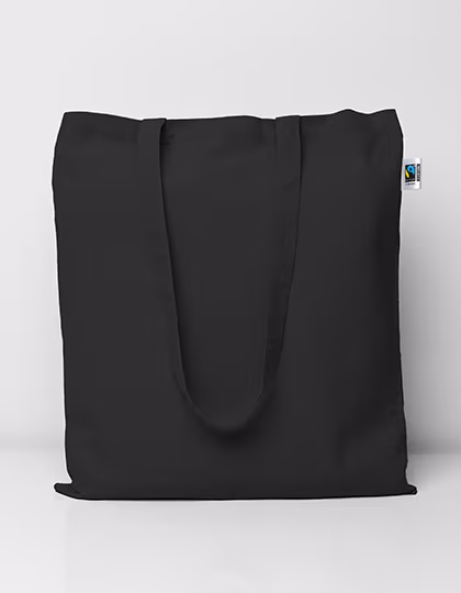 Printwear Fairtrade Cotton Bag with Long Handles, Natural ca. 38 x 42 cm, XT600N