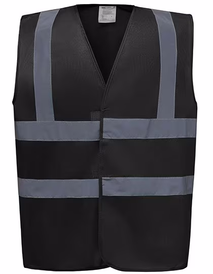 YOKO Safety Vest Signal Yellow with Reflective Stripes, Hi-Vis Yellow S, YK100