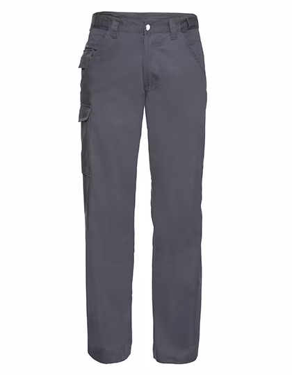 Russel Cargo-Hose aus Polycotton mit Cargotasche, Convoy Grey (Solid) 32/32, Z001