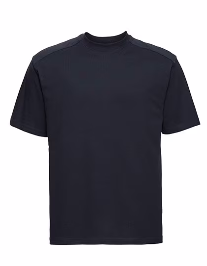 Russel Russell Baumwoll T-Shirt mit Doppelnaht, French Navy XXL, Z010