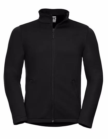 Russell Softshell Jacket with Microfleece Lining for Men, Convoy Grey (Solid) L, Z040M