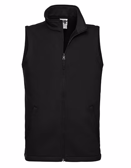 Russell Breathable Softshell Vest with Teflon Coating, Convoy Grey (Solid) S, Z041M