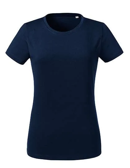 Russel Pure Organic T-Shirt aus 100% Bio-Baumwolle für Damen, French Navy L, Z118F