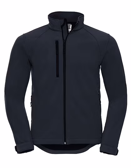 Russel Atmungsaktive Softshell-Jacke mit Taschen, French Navy XL, Z140