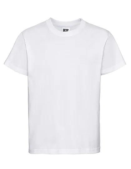 T-Shirt with Ribbed Collar for Kids