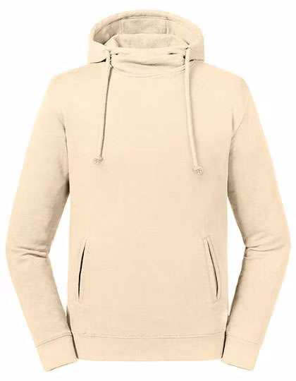 Russel Pure Organic Sweat à Capuche en Coton Bio Col Haut, Natural XXL, Z209M