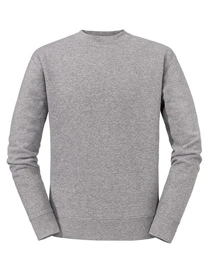 Russel Sweat-Shirt Exclusif en Coton Filé à Anneaux, Sport Heather M, Z262N