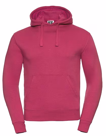 Russell Long-Sleeve Sweatshirt with Double-Layer Hood, Fuchsia 3XL, Z265