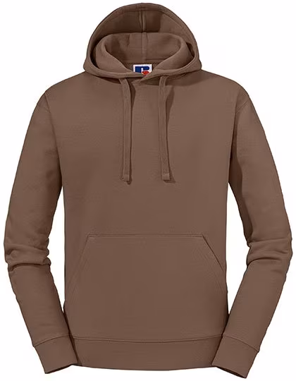 Russell Long-Sleeve Sweatshirt with Double-Layer Hood, Mocha L, Z265