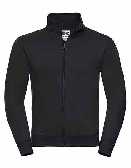 Russell Sweatshirt with YKK Zip for Men, Black XS, Z267M