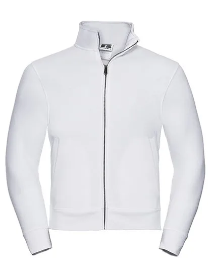 Russel Sweatshirt mit YKK-Reißverschluss für Herren, White XS, Z267M