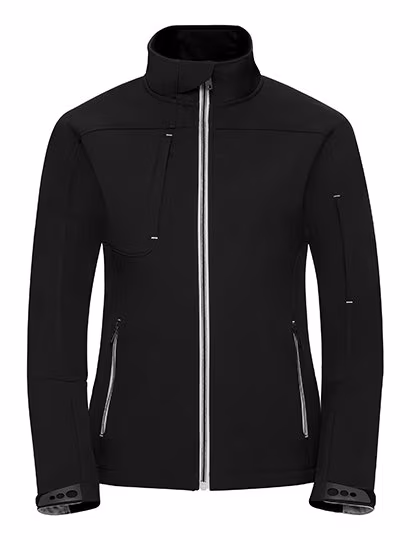 Russel Veste Softshell avec Bionic-Finish® pour Femmes, Stone M, Z410F