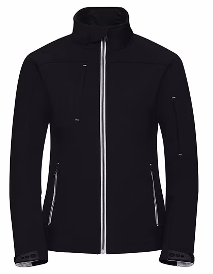 Russel Giacca Softshell con Bionic-Finish® da Donna, French Navy XL, Z410F