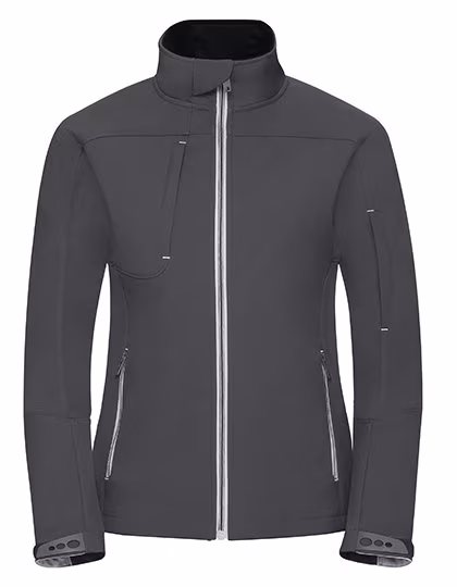 Russel Veste Softshell avec Bionic-Finish® pour Femmes, Iron Grey XL, Z410F
