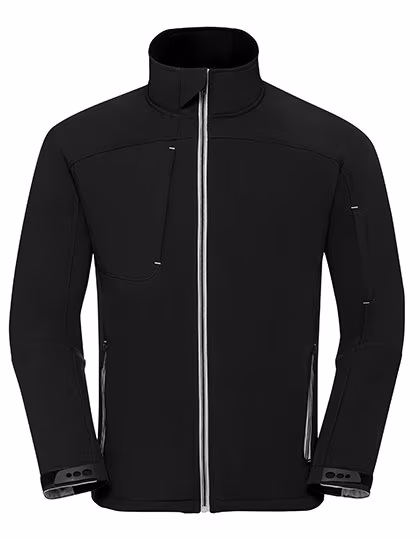 Russel Bionic Softshell-Jacke mit Windschutz, French Navy XL, Z410M