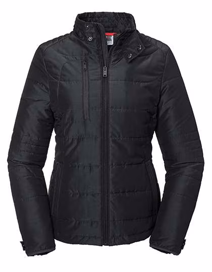 Russell Body-Hugging Long-Sleeve Jacket with DWR Fabric, Black XS, Z430F