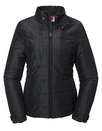 Russel Körperbetonte Langarmjacke mit DWR-Gewebe, Black XS, Z430F
