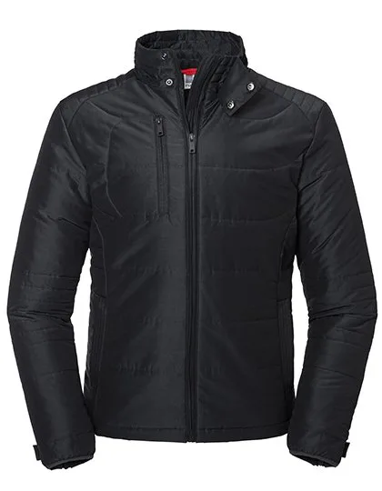 Russel Langarmjacke mit DWR-Gewebe für Herren, Black XL, Z430M