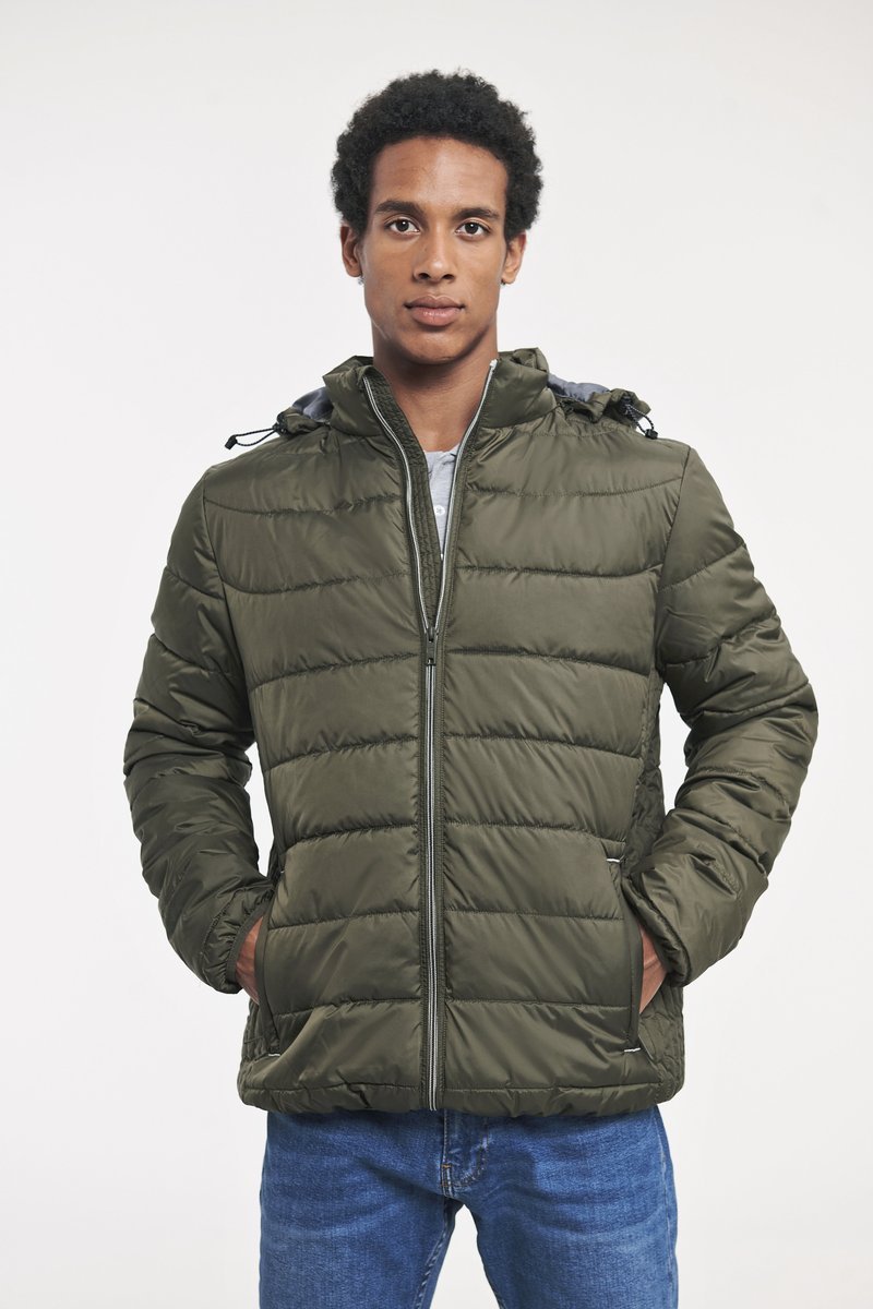 Russel Hoch belastbare Nano Winterjacke, Black S, Z440M